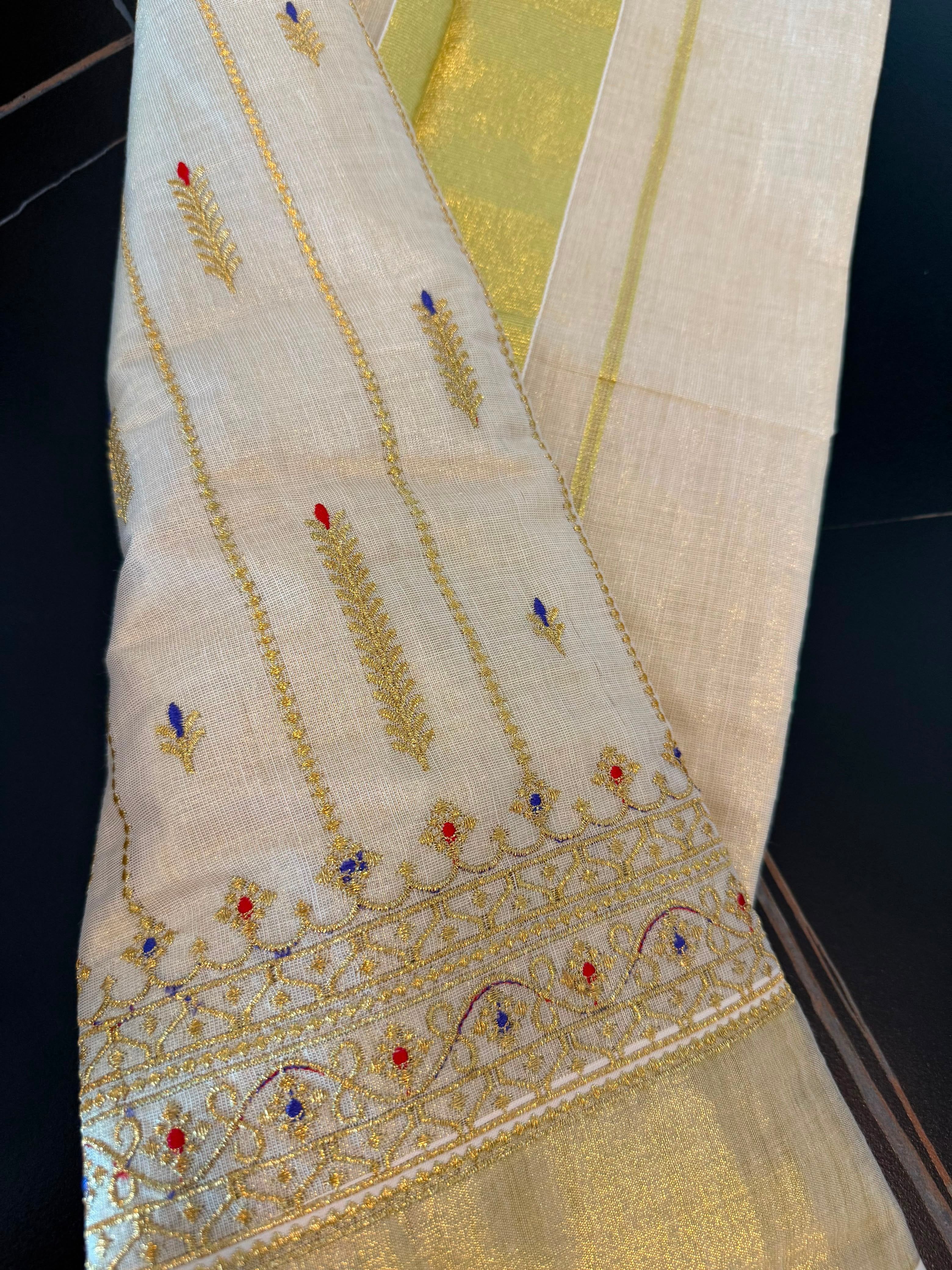 Tissue Wedding Saree