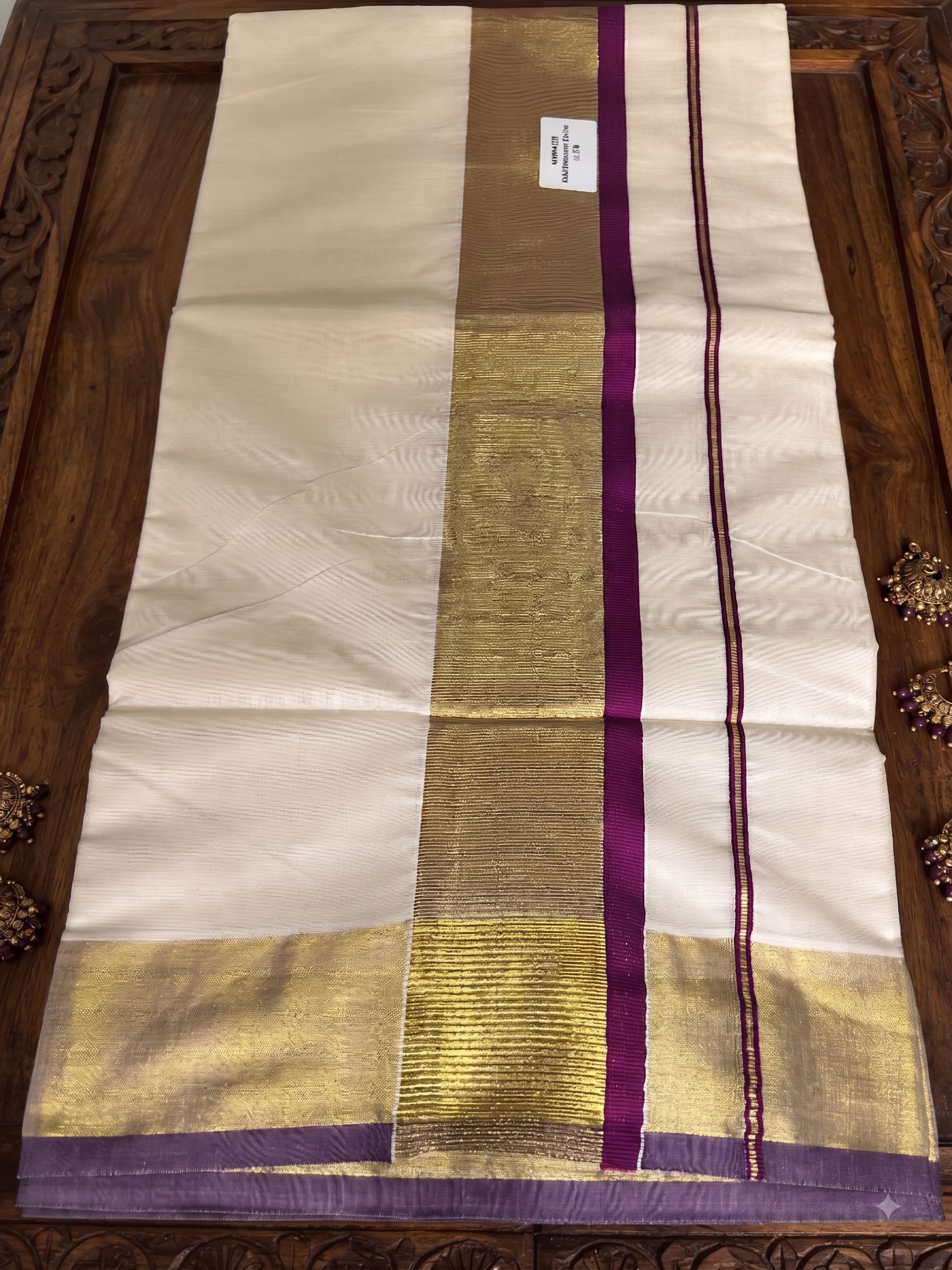 Cotton Saree G/M Border