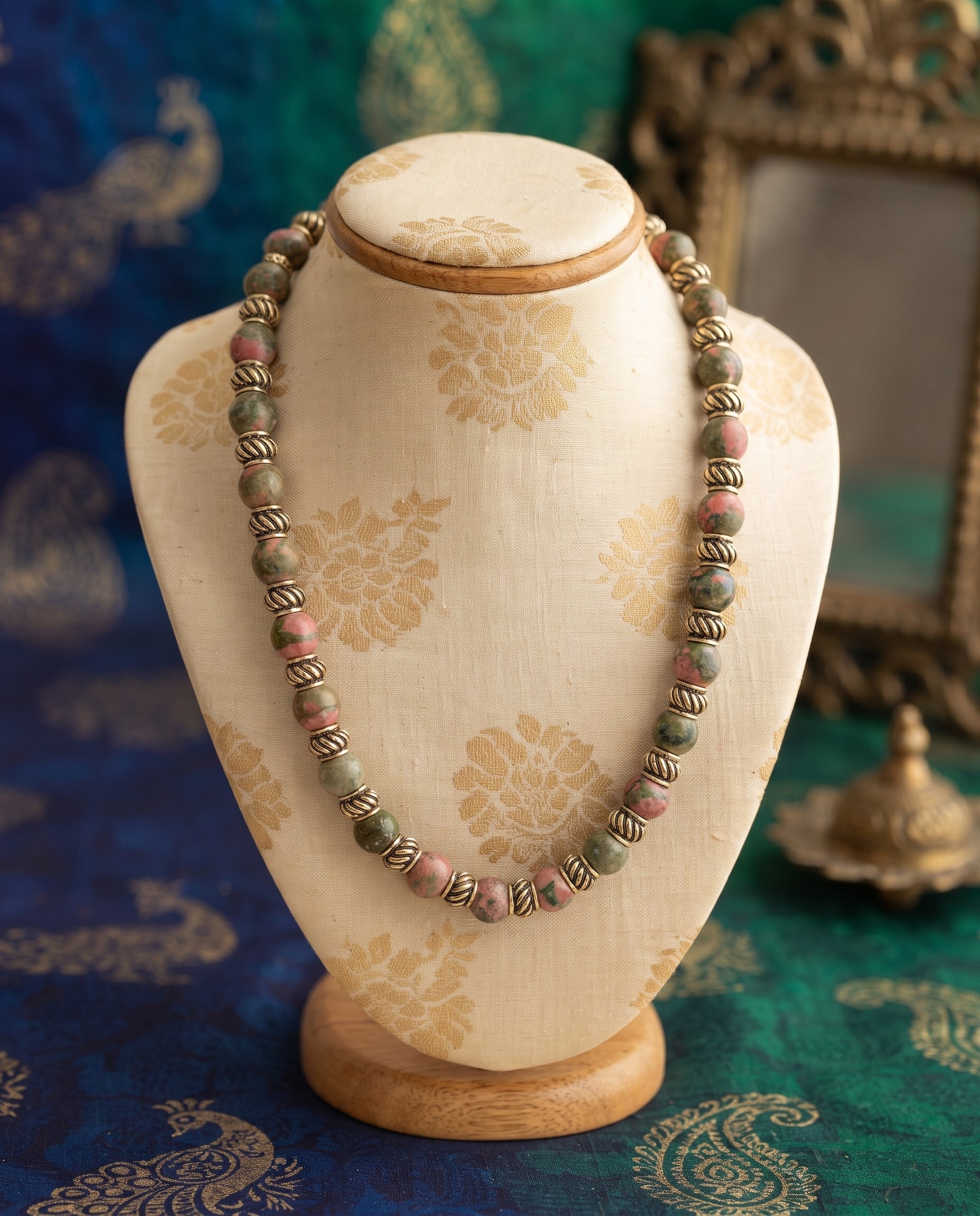 Unakite beads