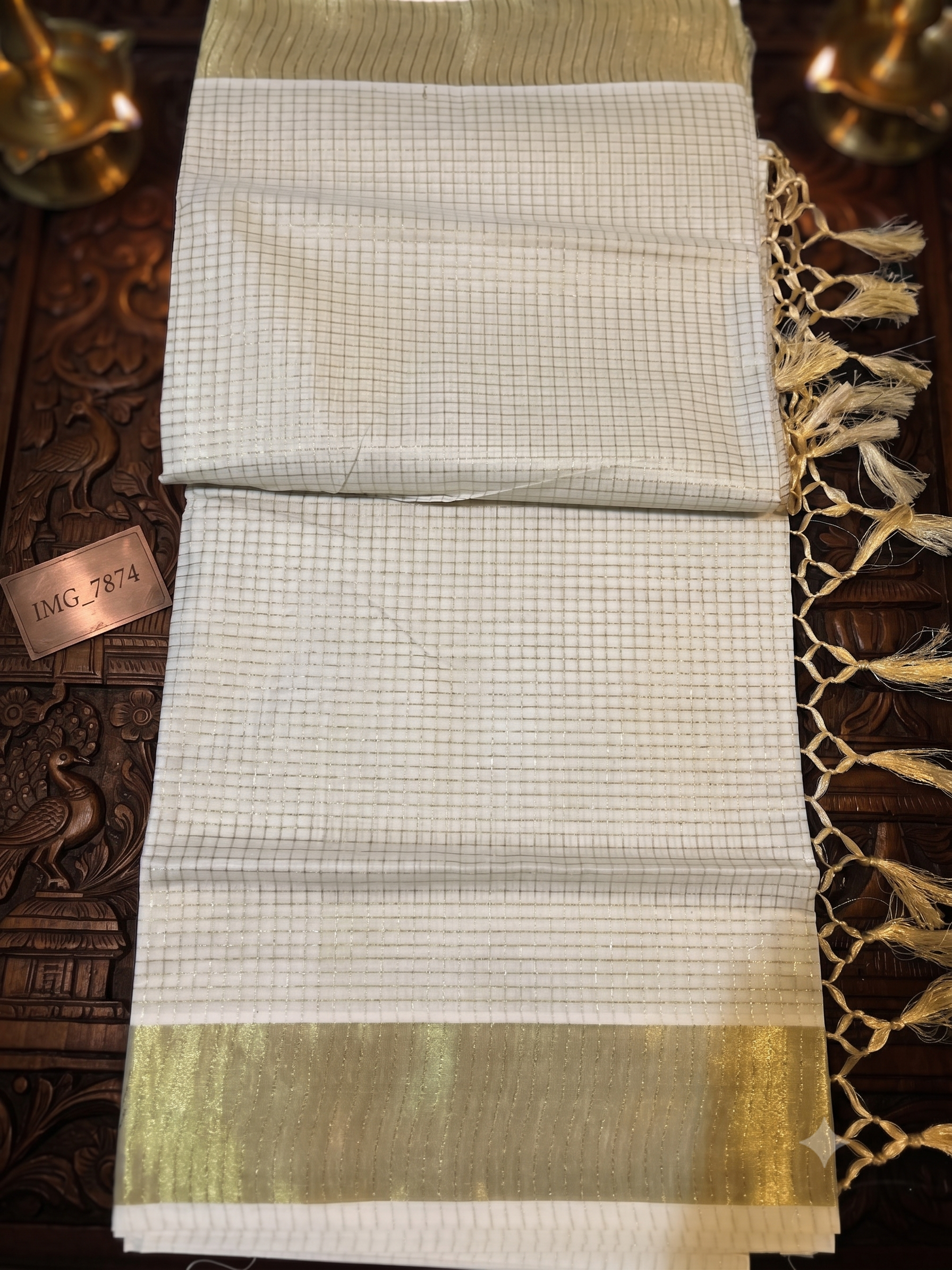 Kerala Tissue sari