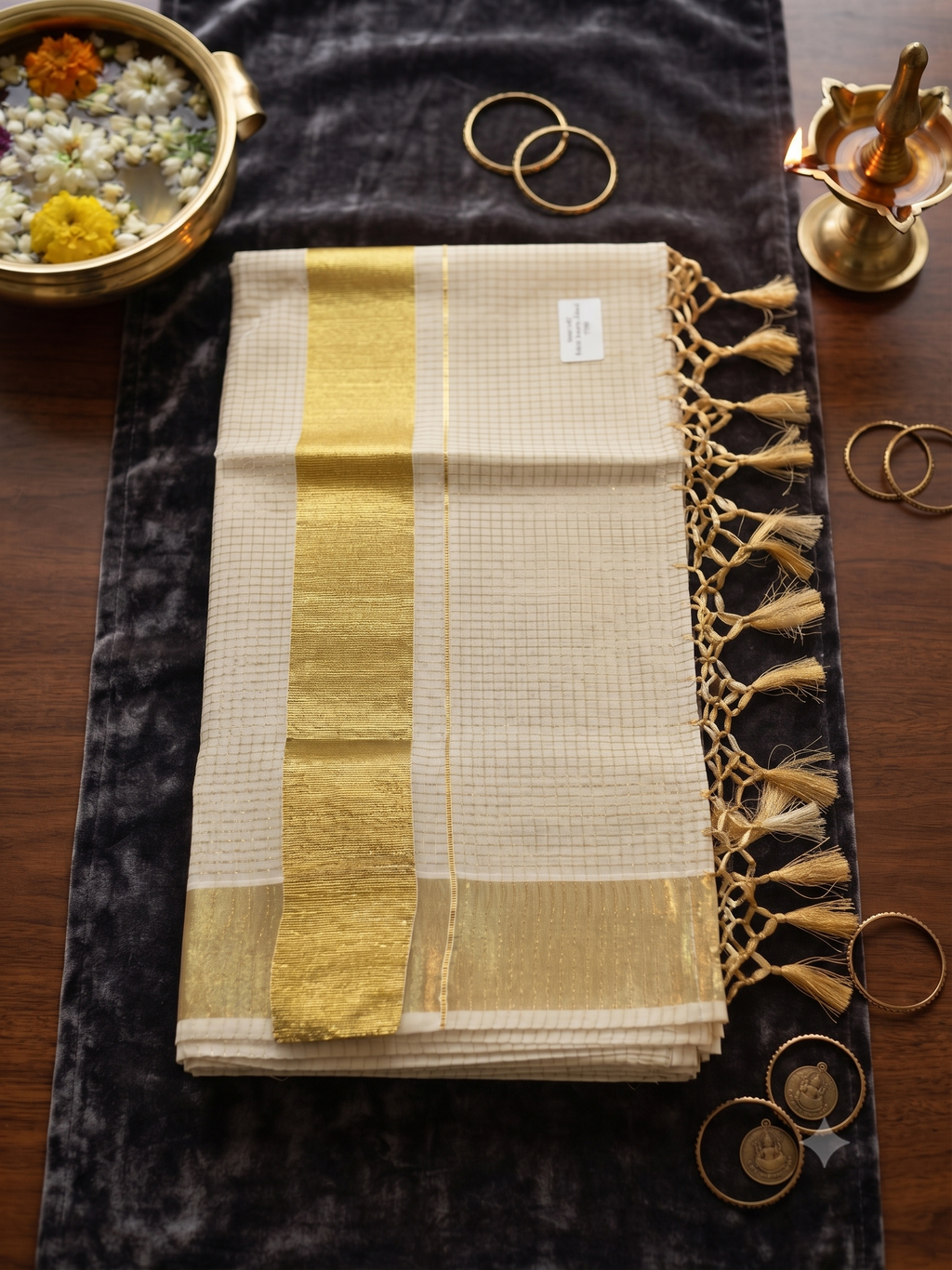 Kerala Tissue sari