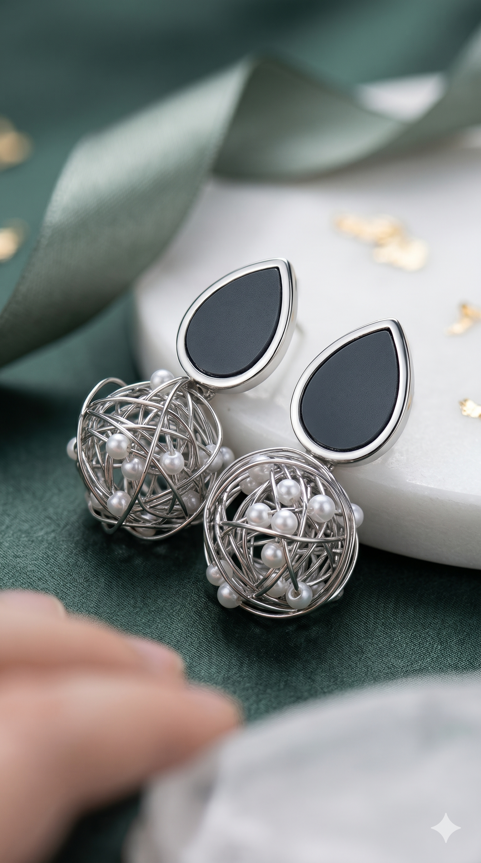Ear Ring-Celestial Orbit Drops: